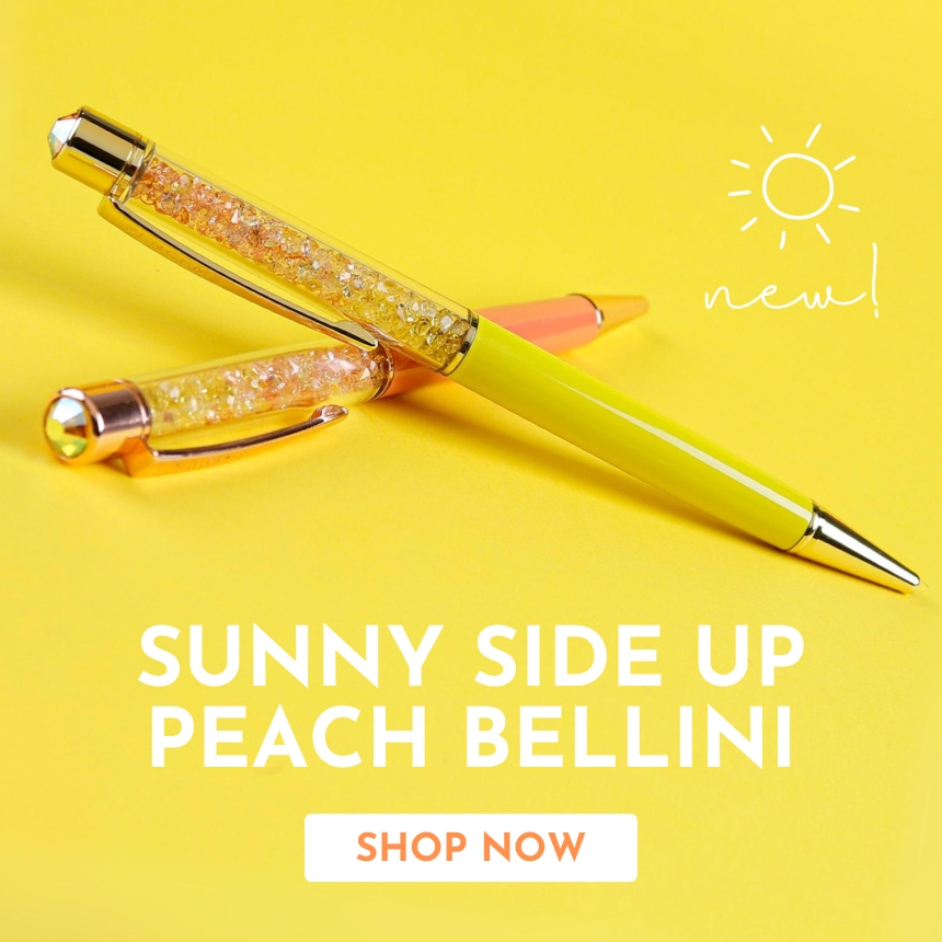 Peach Bellini and Sunny Side Up